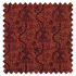 Swatch of Indian Flock Velvet Russet/Mulberry