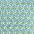 Laceflower Garden Green/Lagoon Fabric by Morris & Co