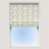 Roman Blind in Mallow Jacquard Dove Slate