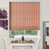 Electric Roman Blind in Rowing Stripe Paprika