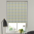 Roman Blind in Spotty Lapis Gold