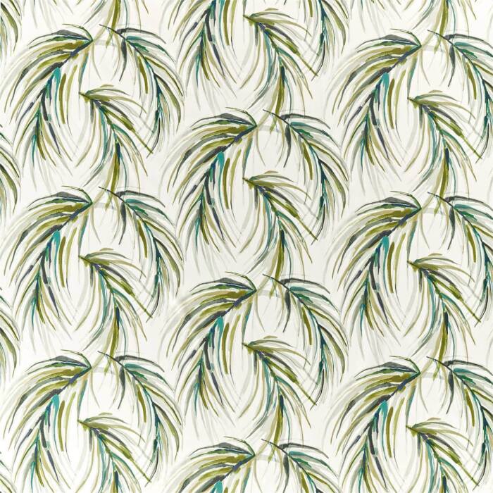 Alvaro Lime/Jade/Palm Fabric by Harlequin