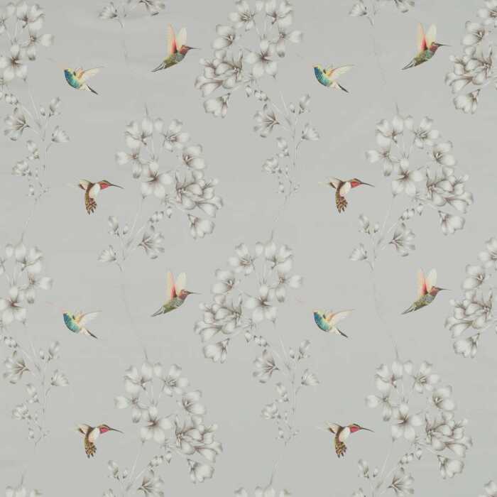 Amazilla French Grey Fabric by Harlequin