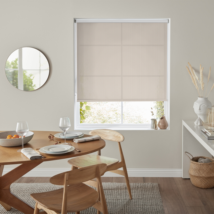 Austin Cream 5% Screen Electric Roller Blind