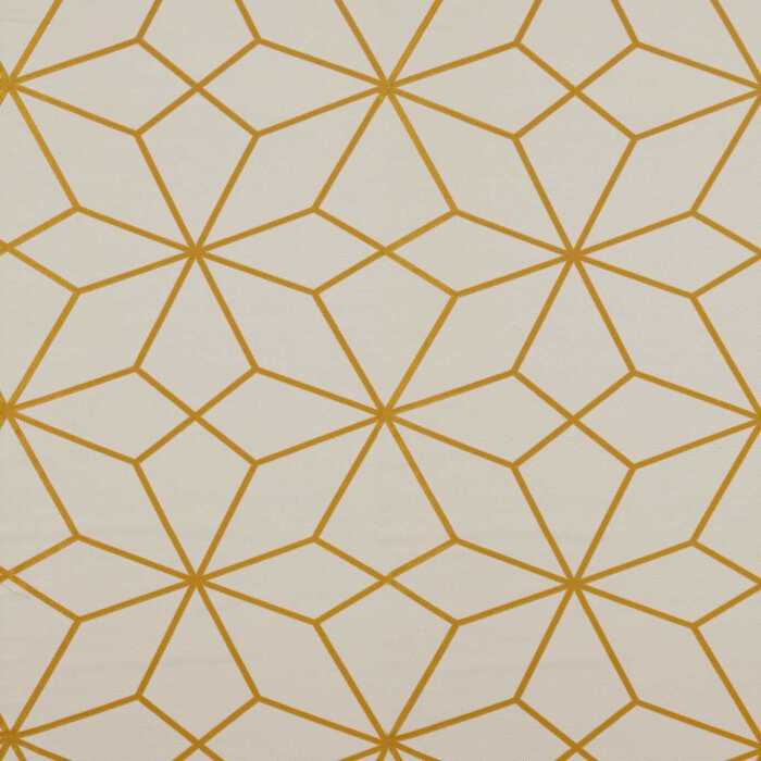 Axal Ochre Fabric by Harlequin