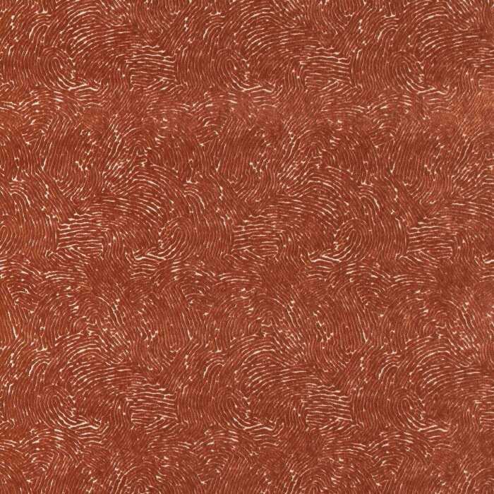 Bonseki Terracotta Fabric by Harlequin