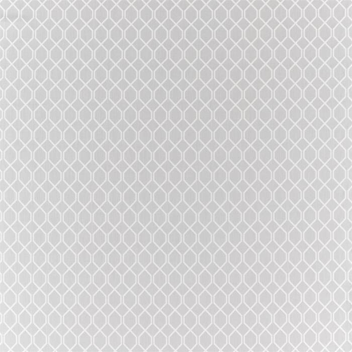 Botanical Trellis Stone Grey Fabric by Sanderson