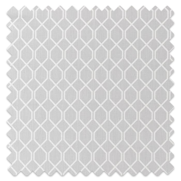 Swatch of Botanical Trellis Stone Grey