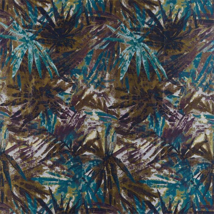 Celadon Marine Plum Zest Fabric by Harlequin