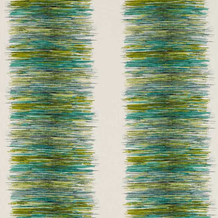 Chromatic Emerald/Beryl/Lichen Fabric by Harlequin