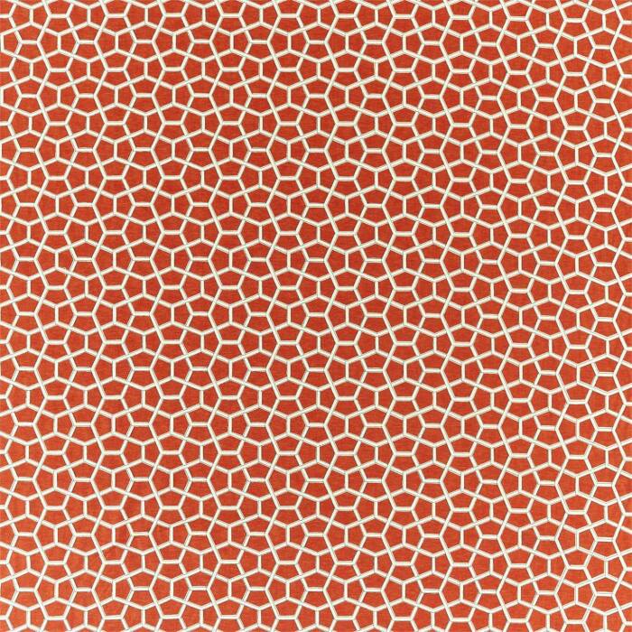 Cubica Cayenne Fabric by Harlequin