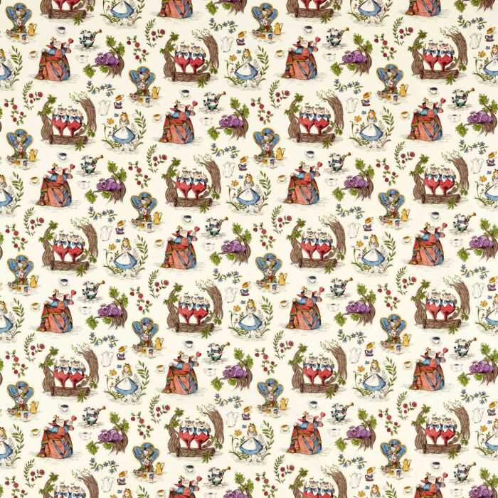 Alice In Wonderland Hundreds And Thousands Fabric by Sanderson