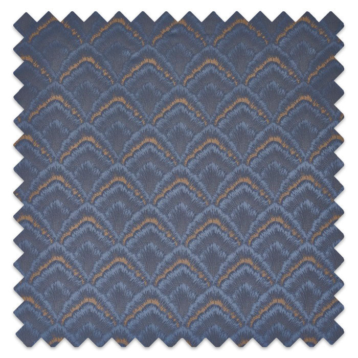 Swatch of Assam Indigo by Prestigious Textiles