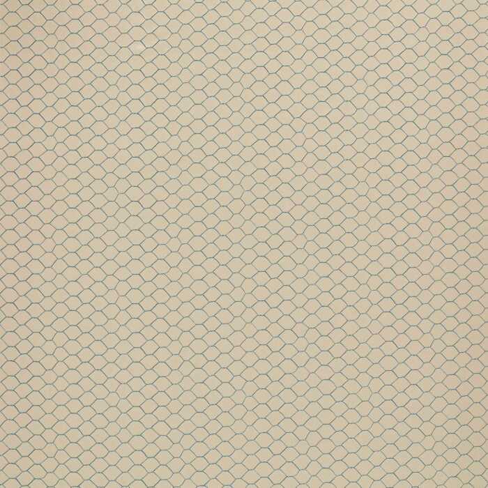 Bantam Net Woad Fabric by Sanderson