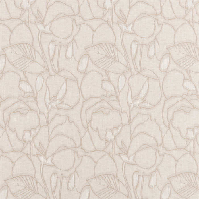 Botanisk Oatmeal Fabric by Bill Beaumont