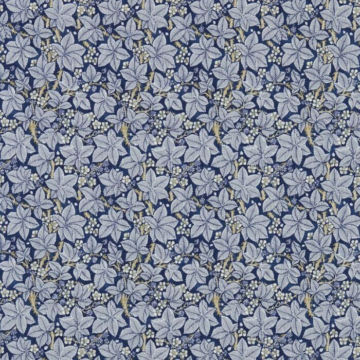 Bramble Indigo/Mineral Fabric by Morris & Co