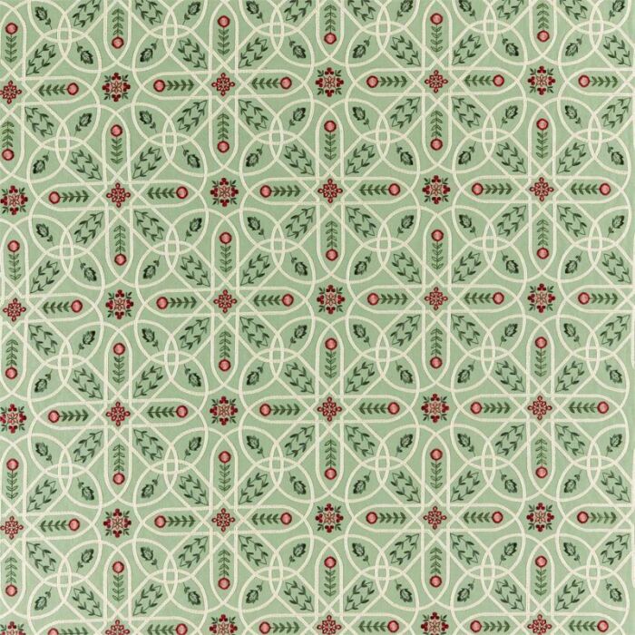 Brophy Embroidery Bayleaf Fabric by Morris & Co