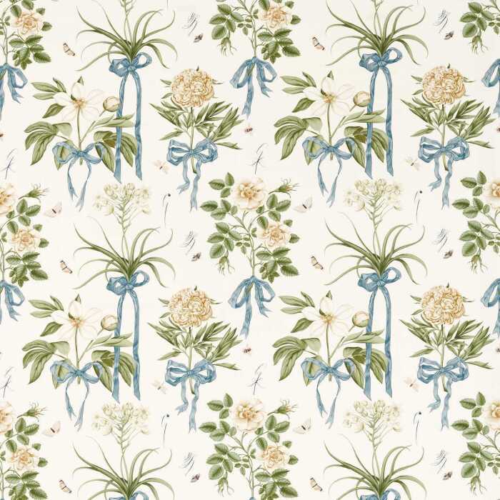 Cupids Beau Quince/Chalk Fabric by Sanderson