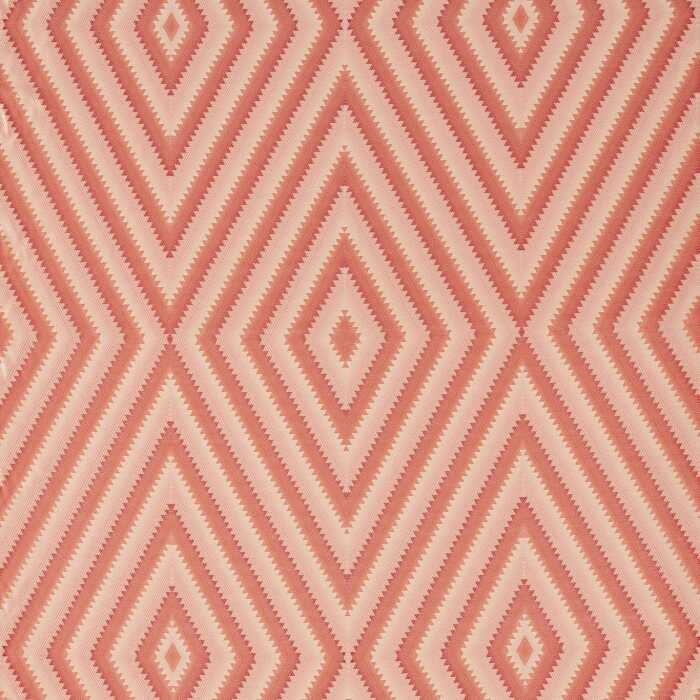 Dazzle Conch/Madder Fabric by Sanderson