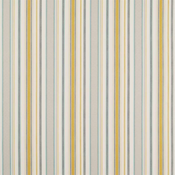 Dobby Stripe Dijon Fabric by Sanderson