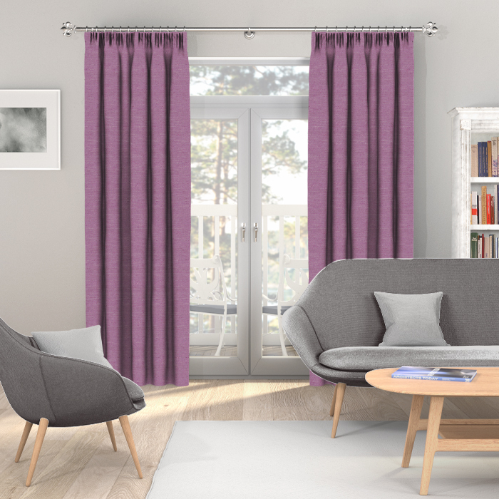 Made To Measure Curtains Dupion Faux Silk Wisteria