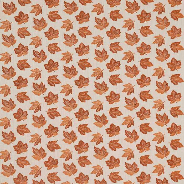 Flannery Russet Fabric by Sanderson