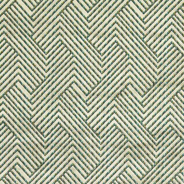 Grassetto Peacock Fabric by Clarke And Clarke