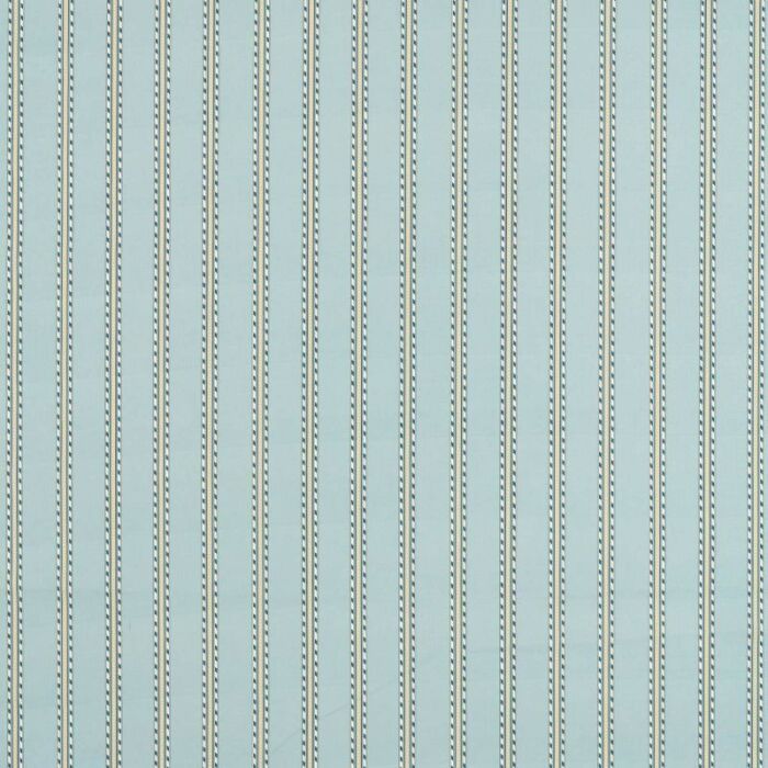 Holland Park Stripe Outdoor Mineral Blue Fabric by Morris & Co