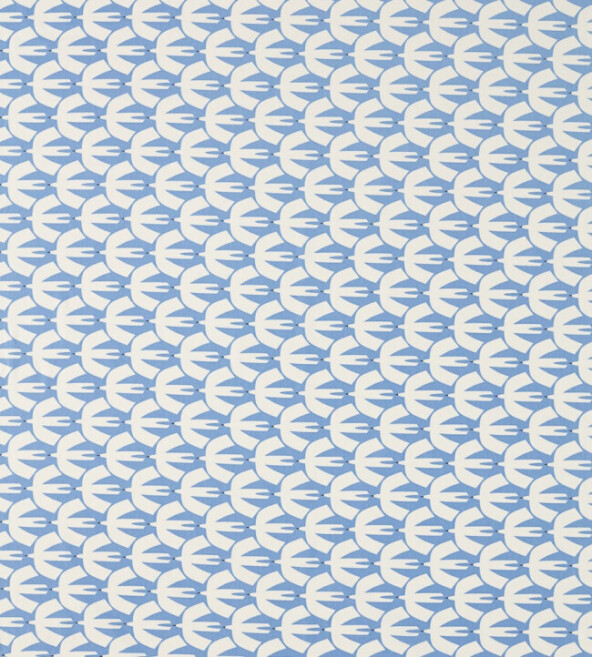 Pajaro Electric Blue Fabric by Scion
