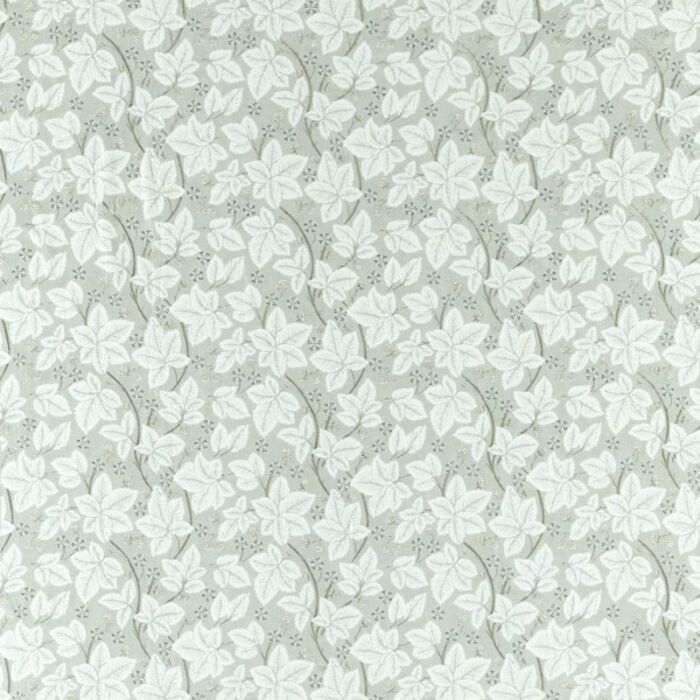 Pure Bramble Embroidery Lightish Grey Fabric by Morris & Co