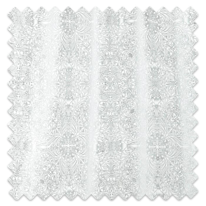 Swatch of Pure Ceiling Embroidery Paper White