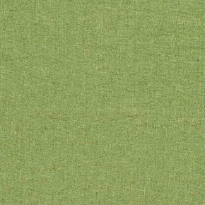 Rue Linen Chartreuse Fabric by Sanderson