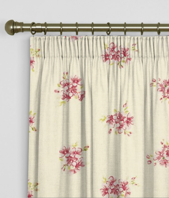 Pencil Pleat Curtains Tilly Chintz