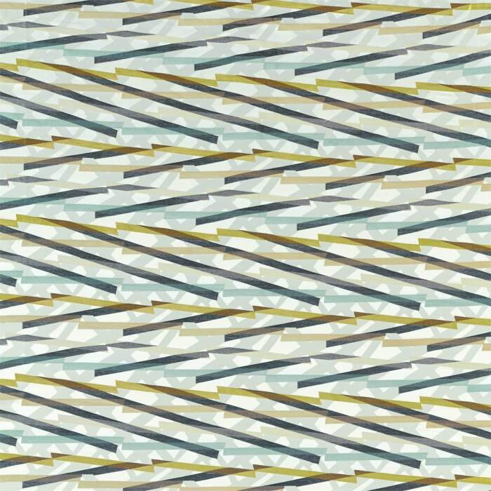 Diffinity Gold/Topaz Fabric by Harlequin