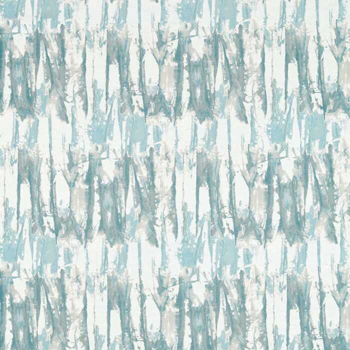 Eco Takara Frost/Silver Willow Fabric by Harlequin