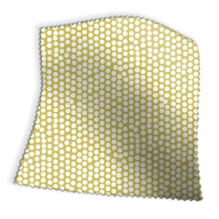 Made To Measure Curtains Spotty Ochre Swatch
