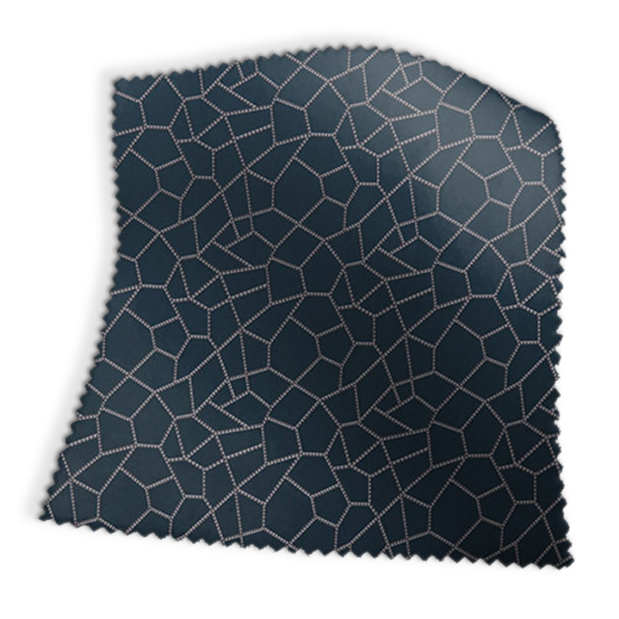 Made To Measure Curtains Mosaic Midnight Swatch