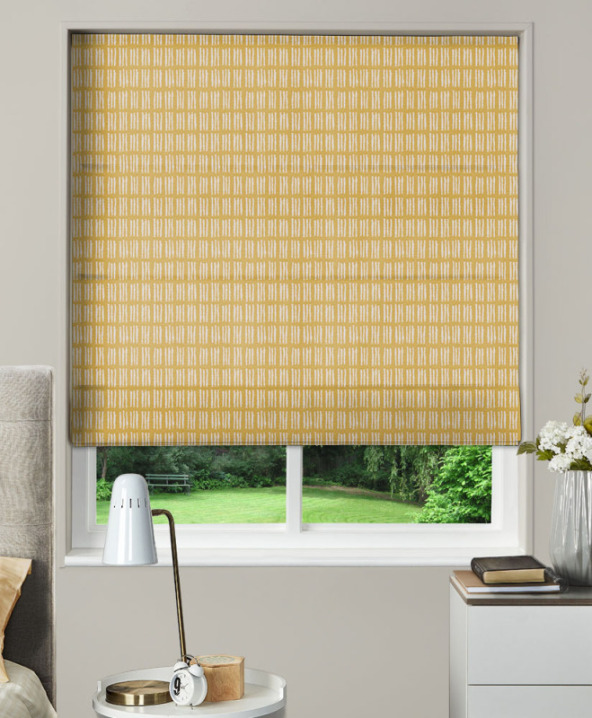 Made To Measure Roman Blinds Ditto Saffron