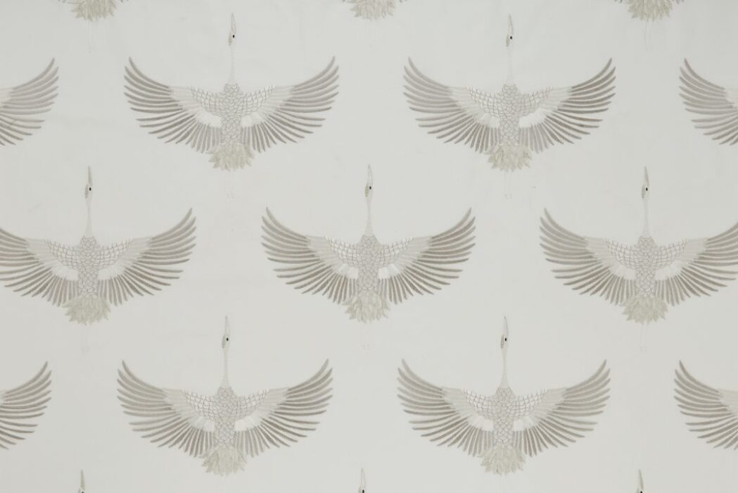 Made To Measure Curtains Demoiselle Silver Flat Image