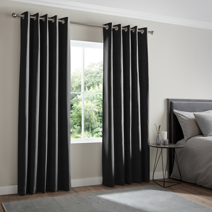 Made To Measure Curtains Bibury Ebony