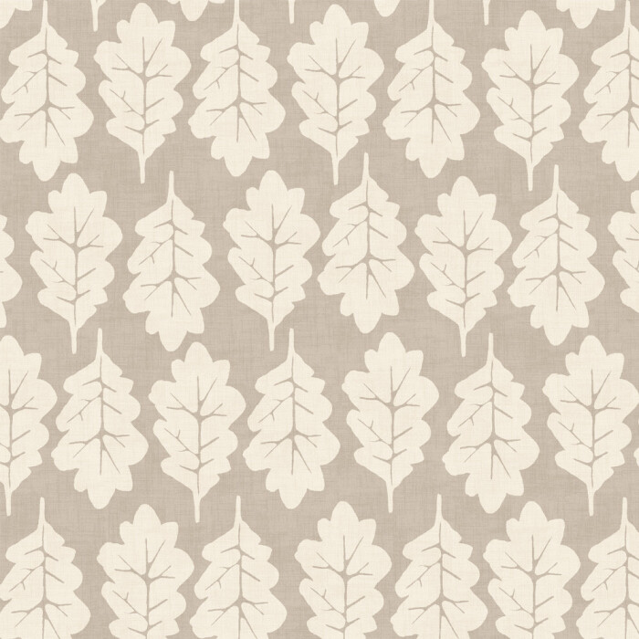Oak Leaf Oatmeal Fabric