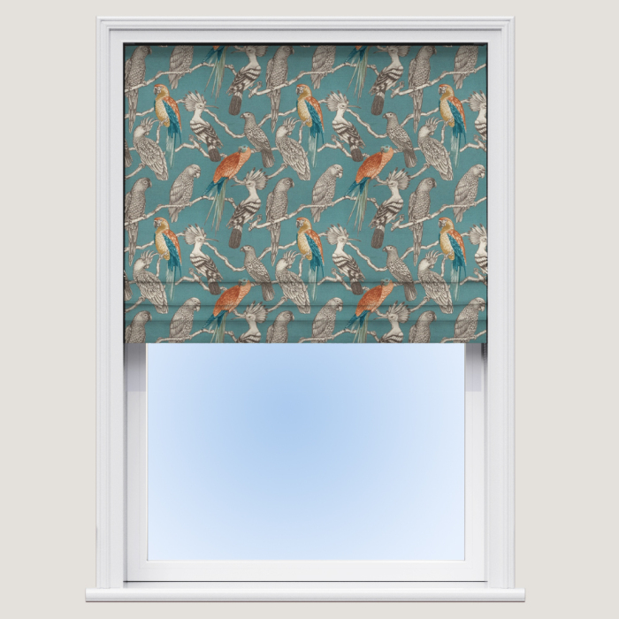 Aviary Lagoon Roman Blind