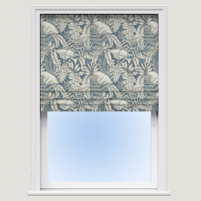 Made To Measure Roman Blind Caicos Chambray