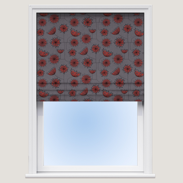 Dandelion Mobile Storm Roman Blind