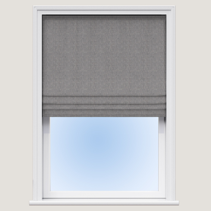 Eco Charcoal Roman Blind