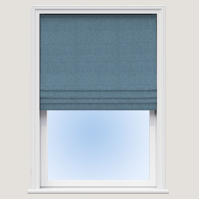 Made To Measure Roman Blind Oslo Denim