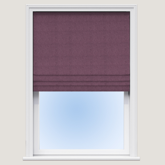 Made To Measure Roman Blind Oslo Mulberry