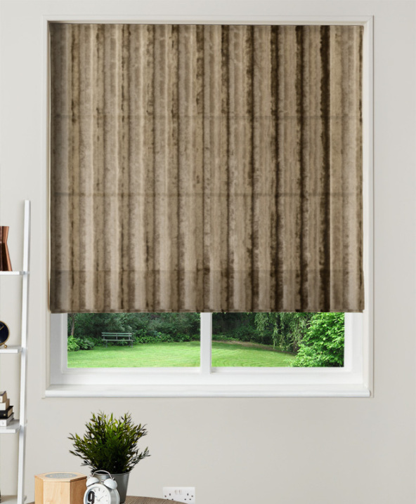 Made To Measure Roman Blind Rhythm Taupe 1