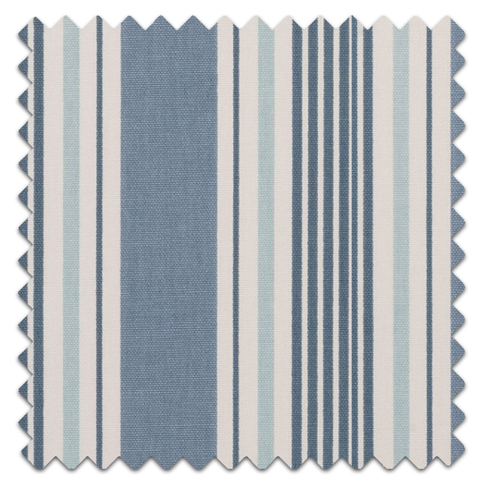  Roman Blind Sail Stripe Cloud Fabric Sample