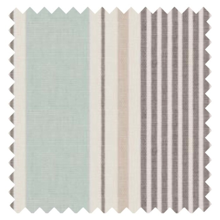 Made To Measure Roman Blind Sail Stripe Mineral Swatch